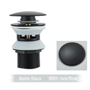 GobekUsa Black Gold Pop Up Drain for Sink - Faucet Accessory Kit