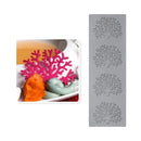 GobekUsa Coral Branch Leaf Silicone Mold for Cake Chocolate Baking Decoration