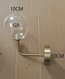 GobekUsa Glass Ball Wall Lamps for Bedroom, Staircase, Corridor - Modern Nordic Design