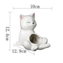 GobekUsa Cartoon Kitten Ceramic Flowerpot Succulent Cat Plant Pot Garden Decor