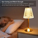 GobekUsa Crystal Diamond Touch Sensor Cordless Table Lamp