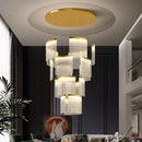 GobekUsa Elegant LED Ceiling Chandelier for Modern Bedroom and Dining Room