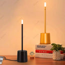GobekUsa LED Touch Table Lamp for Home, Hotel, Restaurant - Stepless Dimming, Battery Powered