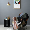 GobekUsa Knit Sofa Blanket: Modern Nordic Design Throw Blanket