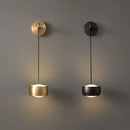 GobekUsa Copper Adjustable LED Wall Lamp for Bedroom Reading
