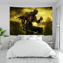 GobekUsa Dark Souls 3 Tapestry: Gamer Room Decor Psychedelic Background.