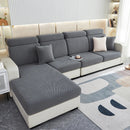 GobekUsa Jacquard Velvet Sofa Cover - Polar Fleece Stretch Slipcovers