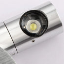 GobekUsa Adjustable Dual-head Rotatable Wall Lamp for Bedroom and Living Room