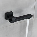 GobekUsa Brass Chrome/Black Bronze Swivel Shower Faucet Spout Wall Mount Bathroom Accessory