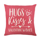 GobekUsa Cartoon Cat Linen Pillowcase 45x45cm Couple Love Cushion Covers for Living Room