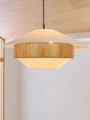 GobekUsa Japanese Hemp Rope Chandelier for Kitchen, Bedroom, and Hotel - Minimalist Home Decor