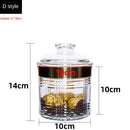 GobekUsa Acrylic Candy & Spice Jar Set for Kitchen Food Storage