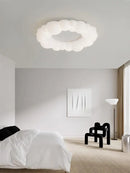 GobekUsa Cloud Living Room Ceiling Lamp Bedroom Light Simple Restaurant Designer Atmospheric Cream Wind
