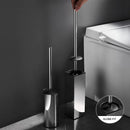 GobekUsa Gold Toilet Brush Set with Wall Mount Holder