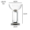 GobekUsa Glass LED Floor Lamp: Modern Nordic Design for Living Room and Bedroom Decor
