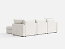 RUBIK V 3 Seats with Ottoman by LINSY HOME