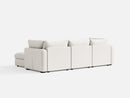 RUBIK V 3 Seats with 2 Ottomans
