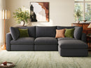 RUBIK V 3 Seats with Ottoman by LINSY HOME