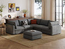 RUBIK V 4 Seats with Corner & Ottoman
