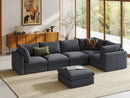 RUBIK V 4 Seats with Corner & Ottoman