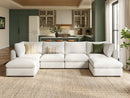 RUBIK V 4 Seats with 2 Ottomans by LINSY HOME