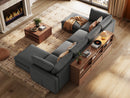 RUBIK V 4 Seats with 2 Ottomans by LINSY HOME
