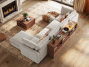 RUBIK V 4 Seats with 2 Ottomans by LINSY HOME