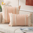 GobekUsa Bohemia Tassel Cushion Cover - 45x45cm/30x50cm