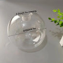 GobekUsa Clear Glass Pendant Lamp Shade with 2.2cm Thread for Chandeliers & Hanging Lights