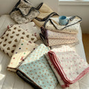 GobekUsa Korean Cotton Cartoon Blanket for Travel & Home - Kids, Adults