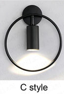 GobekUsa Brass Ring LED Wall Light for Home Decor and Ambiance