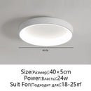 GobekUsa LED Ceiling Lights: White Grey Modern Design, Dimmable for Living Room Bedroom Dining