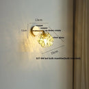 GobekUsa Copper Wall Light with Pull Chain Switch, Modern Nordic Design