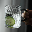 GobekUsa Japanese Heat-Resistant Glass Handle Water Coffee Milk Juice Wine Cups