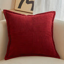 GobekUsa Corduroy & Boho Striped Pillow Covers - Broadside Decorative Throw Pillow Case