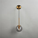 GobekUsa Glass Ball Wall Lamps for Bedroom, Staircase, Corridor - Modern Nordic Design