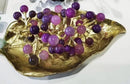 GobekUsa Brass Crystal Grape Ornaments | Modern Desk Decoration Sculpture