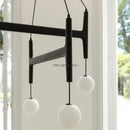 GobekUsa ASTRA Wood Pendant Light Multi Head LED Chandelier Interior Decor Lamp