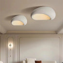 GobekUsa Khmara E27 Ceiling Light: Nordic Wabi Sabi Art for Home Living Room Décor