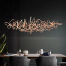 GobekUsa LED Pendant Chandeliers for Modern Living & Dining Room Lighting