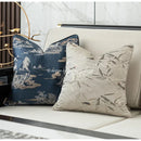 GobekUsa Dragonfly Insects Embroidery Cushion Cover - Quaint & Elegant Style Pillow Case