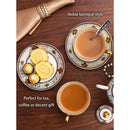 GobekUsa Bone China Tea Set: Elegant European Ceramic Coffee Porcelain Teaware