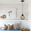 GobekUsa Industrial Black Mini Pendant Light for Dining Room, Bar, and Clothing Store