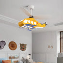 GobekUsa Helicopter Light Ceiling Lamp for Boy's Room