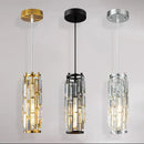 GobekUsa Gold Crystal Chandelier: Elegant Dining Room Pendant Lighting