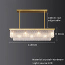 GobekUsa Elegant Crystal Glass Chandelier for Luxury Home Decor