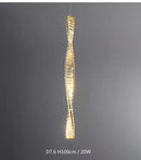 GobekUsa Gold Steel LED Pendant Lights - Luxury Dimmable Suspend Lamp