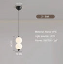 Nordic Gold 4-Globe Metal Pendant Light