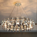 GobekUsa Kristal 2024 Chandelier LED Light for Dining and Living Room Decor