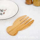 GobekUsa Bamboo Salad Hands and Spoon Set for Kitchen Gadget Use